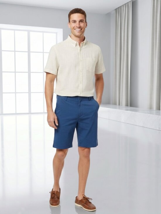 G.H. Bass & Co. Other - G.H. Bass & Co. Blue Stretch Casual Shorts Men's Size 40 Preppy Golf